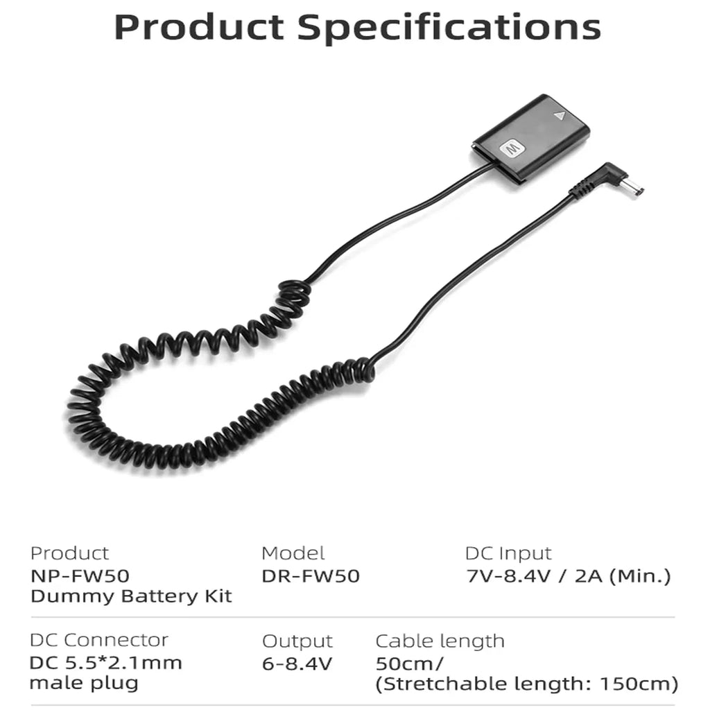 NP-FW50 Dummy Battery